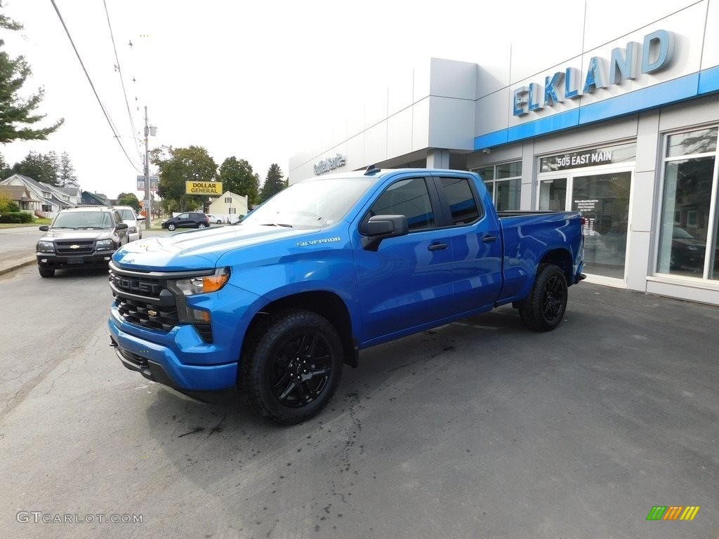 Glacier Blue Metallic Chevrolet Silverado 1500