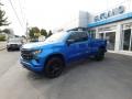 Glacier Blue Metallic - Silverado 1500 Custom Double Cab 4x4 Photo No. 1