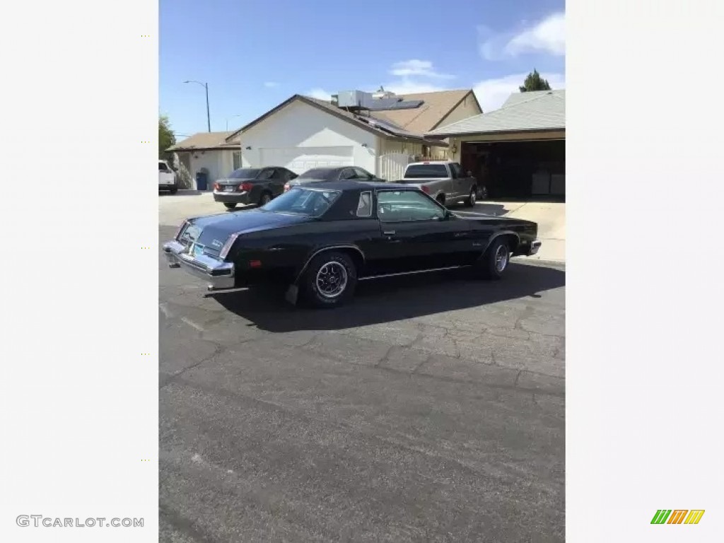 1976 Cutlass Supreme Brougham Coupe - Black / Black photo #7