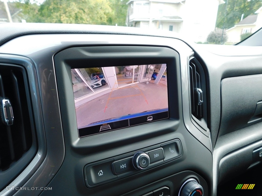 2022 Silverado 1500 Custom Double Cab 4x4 - Glacier Blue Metallic / Jet Black photo #28