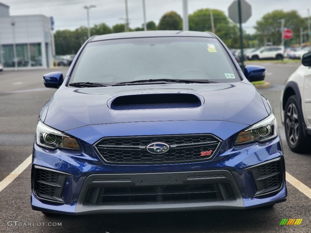 2020 WRX STI - Lapis Blue Pearl / Black Ultra Suede/Carbon Black photo #2