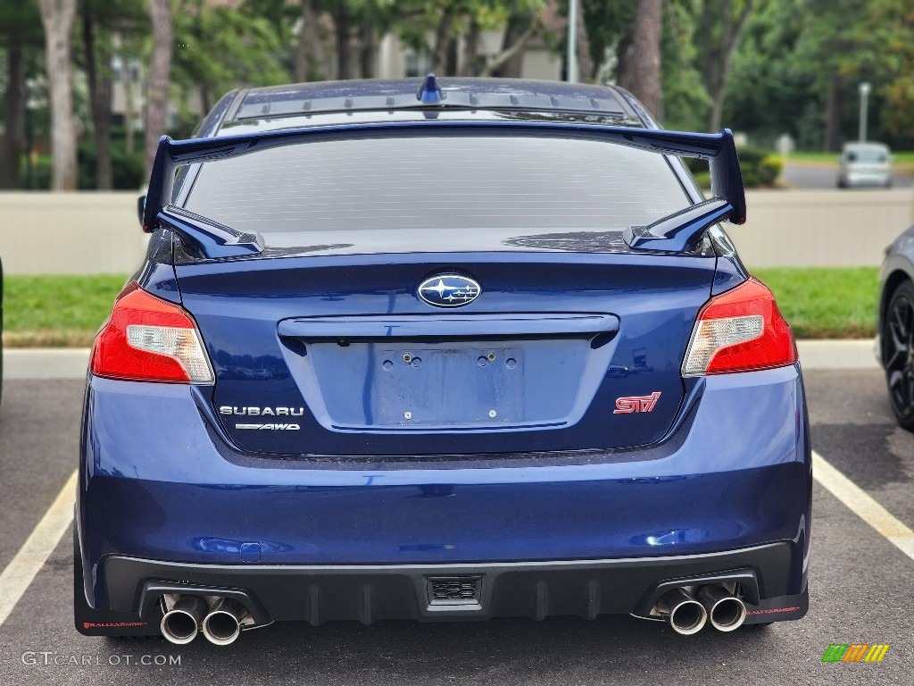 2020 WRX STI - Lapis Blue Pearl / Black Ultra Suede/Carbon Black photo #6