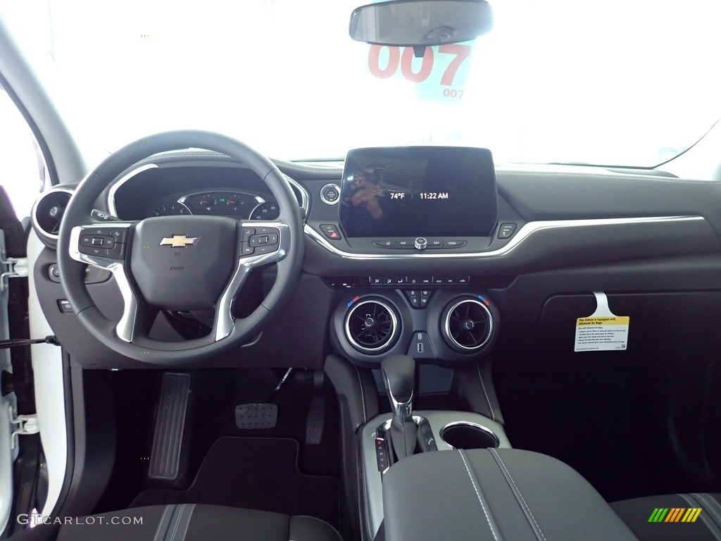 Jet Black Interior 2023 Chevrolet Blazer LT AWD Photo #144961484