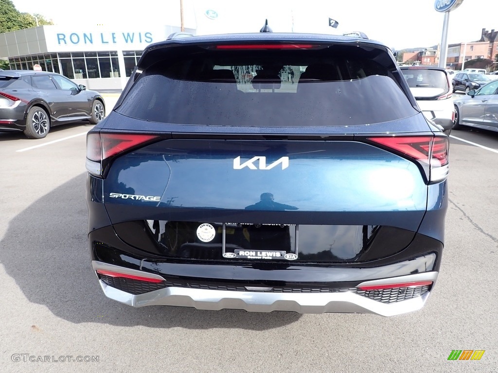 2023 Sportage Hybrid SX-Prestige AWD - Vesta Blue / Black photo #7