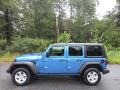 Hydro Blue Pearl - Wrangler Unlimited Sport 4x4 Photo No. 1