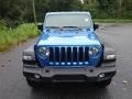 Hydro Blue Pearl - Wrangler Unlimited Sport 4x4 Photo No. 3