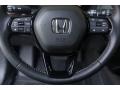 Black 2023 Honda HR-V Sport AWD Steering Wheel