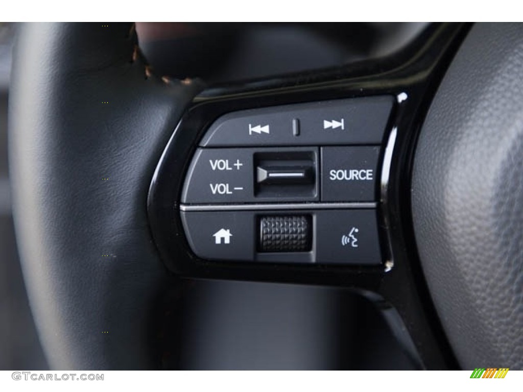 2023 Honda HR-V Sport AWD Black Steering Wheel Photo #144963475
