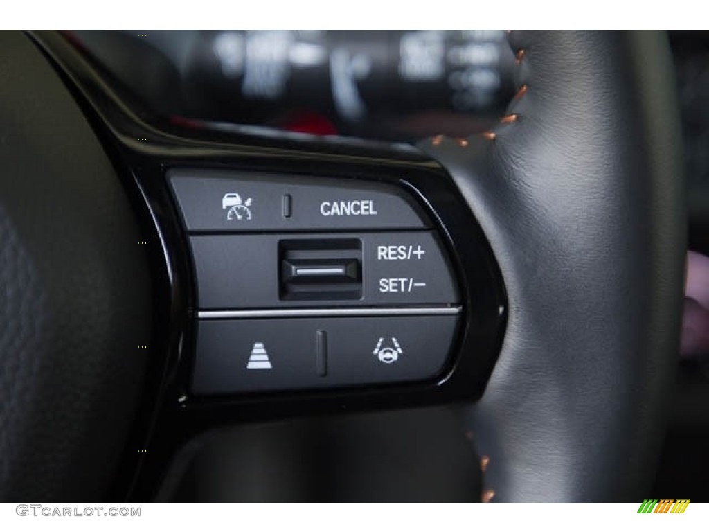 2023 Honda HR-V Sport AWD Black Steering Wheel Photo #144963485
