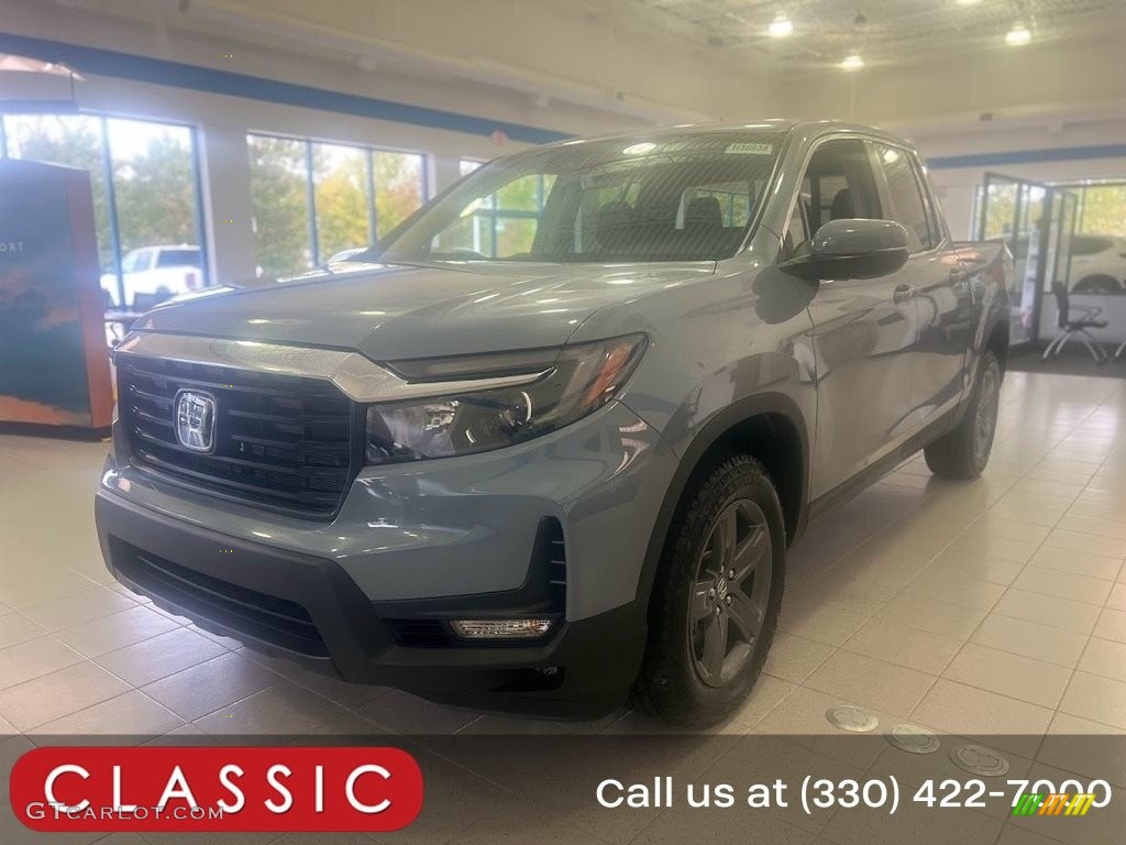 2023 Ridgeline RTL AWD - Sonic Gray Pearl / Black photo #1