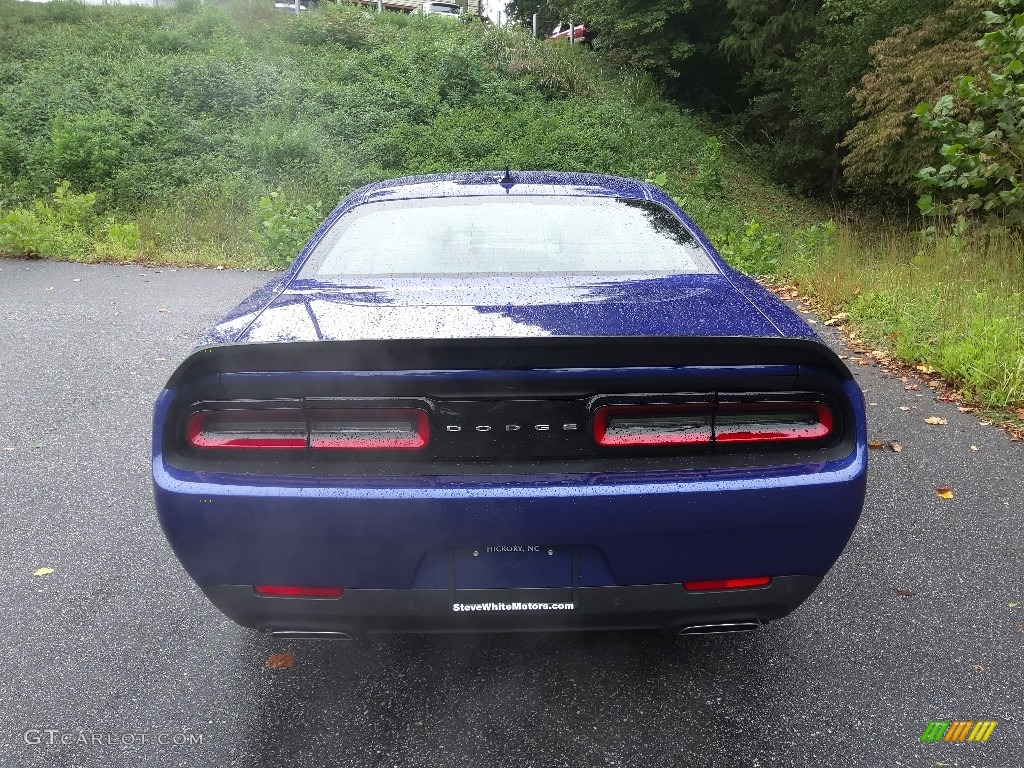 2022 Challenger R/T Scat Pack Dynamics Package - Indigo Blue / Ruby Red/Black photo #7