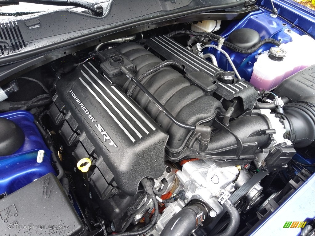 2022 Challenger R/T Scat Pack Dynamics Package - Indigo Blue / Ruby Red/Black photo #9