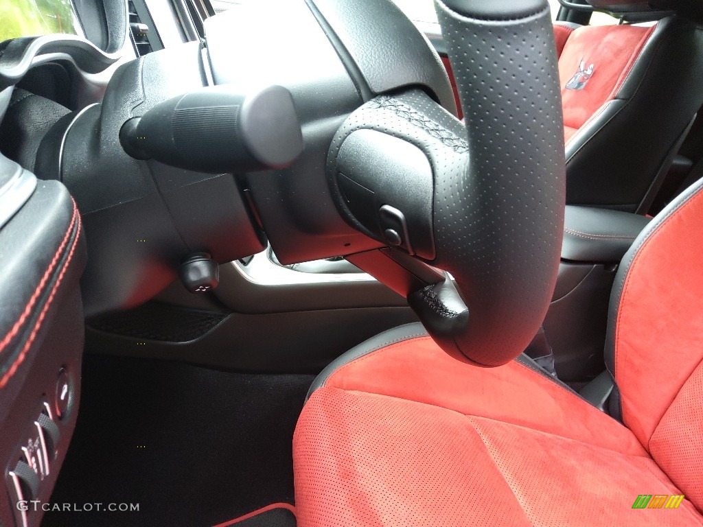 2022 Challenger R/T Scat Pack Dynamics Package - Indigo Blue / Ruby Red/Black photo #13