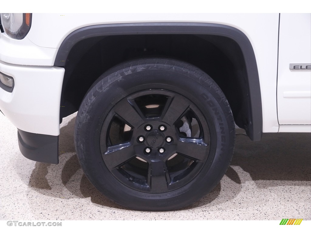 2019 Sierra 1500 Limited Elevation Double Cab 4WD - Summit White / Jet Black/Dark Ash photo #20