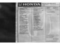  2023 HR-V Sport Window Sticker