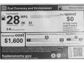 Info Tag of 2023 HR-V Sport