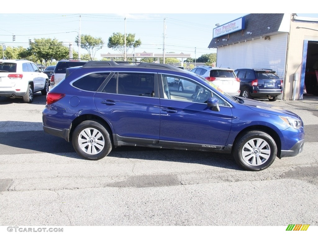 2017 Outback 2.5i Premium - Lapis Blue Pearl / Warm Ivory photo #4