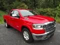 2019 Flame Red Ram 1500 Laramie Quad Cab 4x4  photo #4