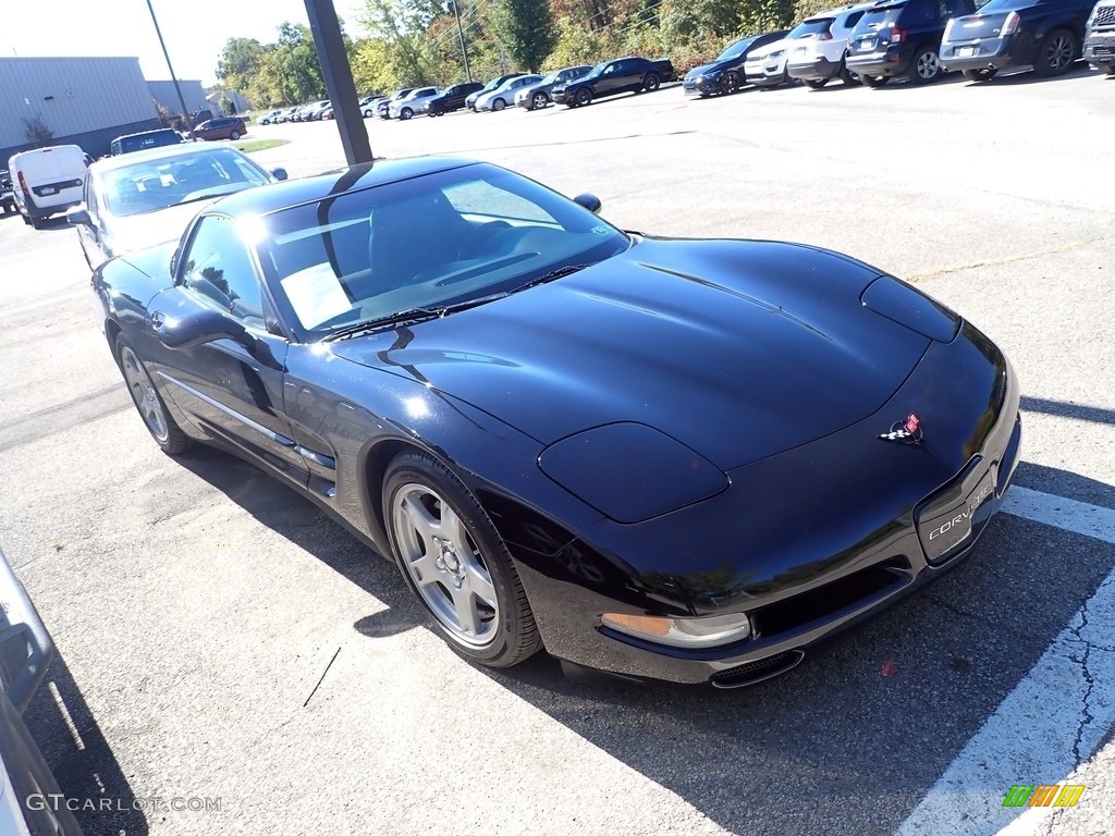1998 Corvette Coupe - Black / Black photo #3