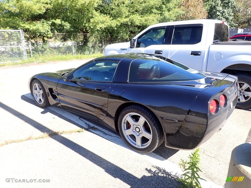 1998 Corvette Coupe - Black / Black photo #4