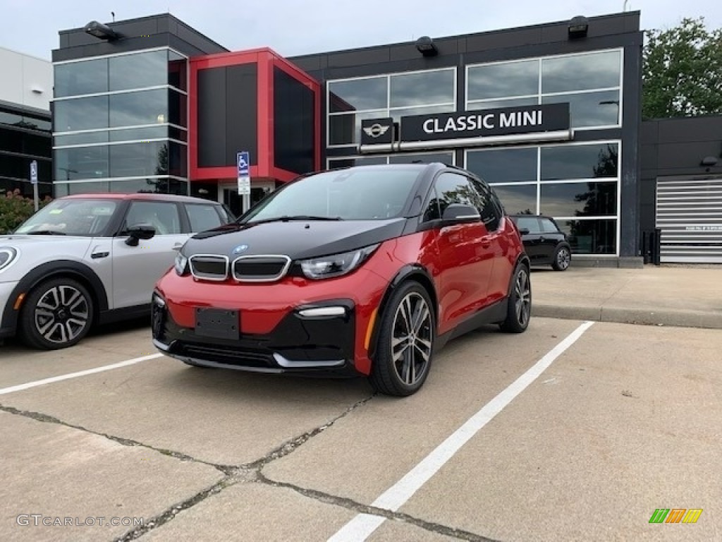 2018 i3 S with Range Extender - Melbourne Red Metallic / Tera Dalbergia Brown photo #1