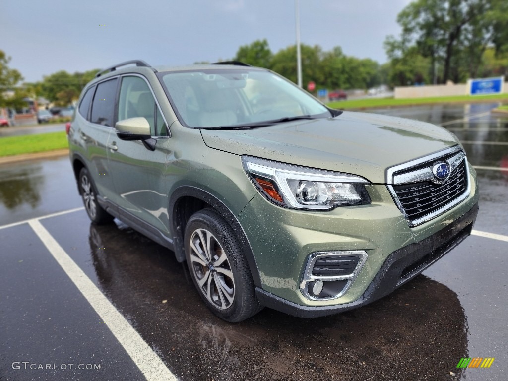 Jasper Green Metallic 2020 Subaru Forester 2.5i Limited Exterior Photo #144968000