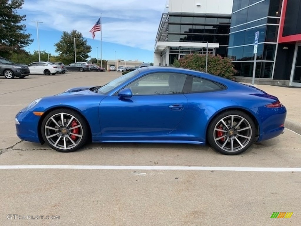 Sapphire Blue Metallic 2015 Porsche 911 Carrera 4S Coupe Exterior Photo #144968012
