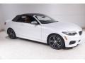 2019 Mineral White Metallic BMW 2 Series M240i xDrive Convertible  photo #2