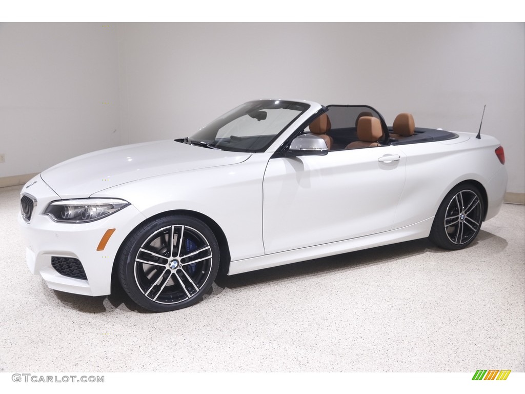 Mineral White Metallic 2019 BMW 2 Series M240i xDrive Convertible Exterior Photo #144968111