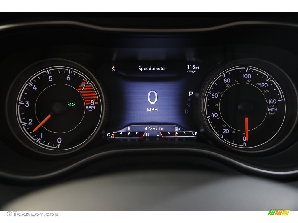 2019 Cherokee Trailhawk Elite 4x4 - Light Brownstone Pearl / Black photo #8