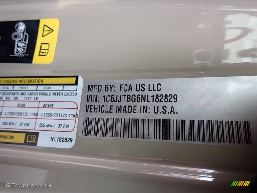 2022 Gladiator Rubicon 4x4 - Gobi / Black photo #15