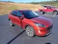 2020 Sedona Orange Metallic Ford Escape Titanium Hybrid  photo #2