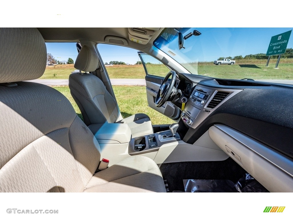 2011 Outback 2.5i Premium Wagon - Satin White Pearl / Warm Ivory photo #24