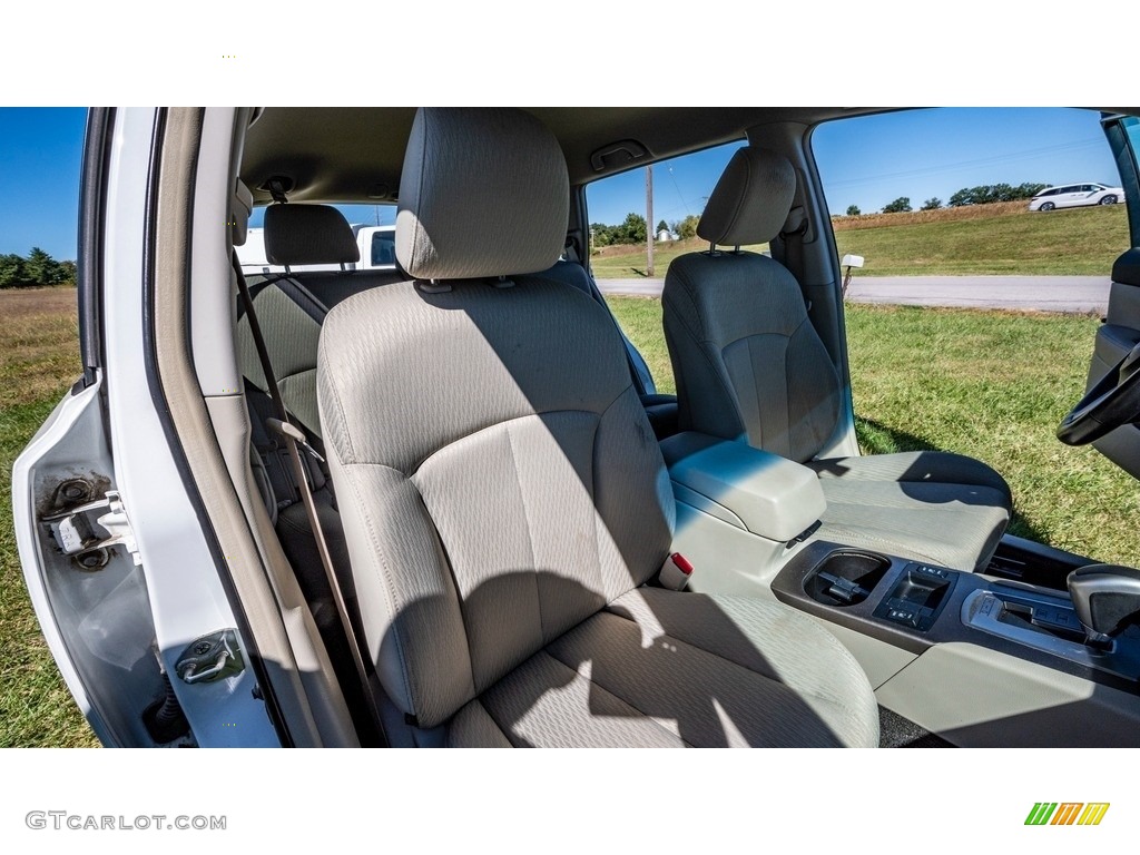 2011 Outback 2.5i Premium Wagon - Satin White Pearl / Warm Ivory photo #25
