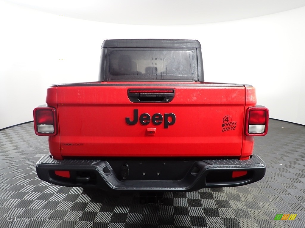 2021 Gladiator Willys 4x4 - Firecracker Red / Black photo #7