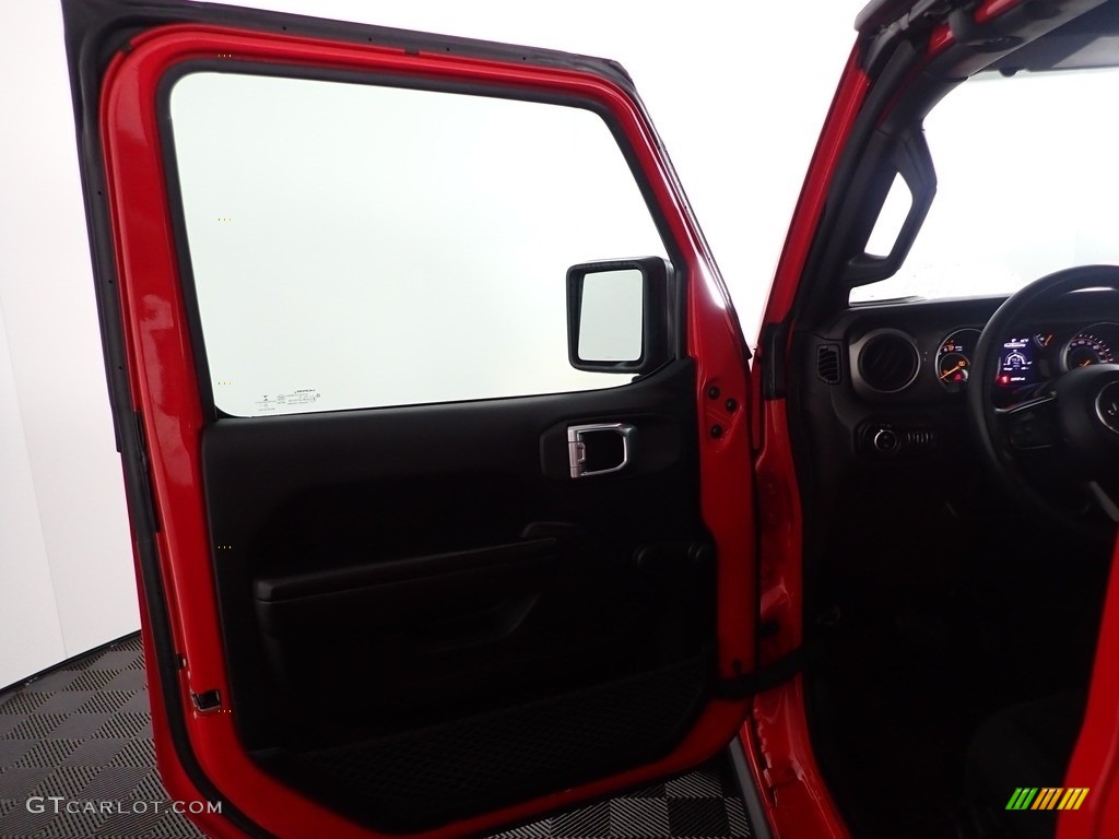 2021 Gladiator Willys 4x4 - Firecracker Red / Black photo #10