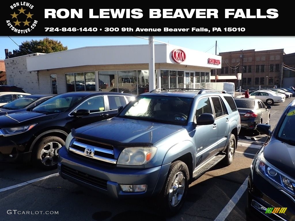 2005 4Runner SR5 4x4 - Pacific Blue Metallic / Dark Charcoal photo #1