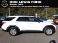 2022 Oxford White Ford Explorer XLT  photo #1