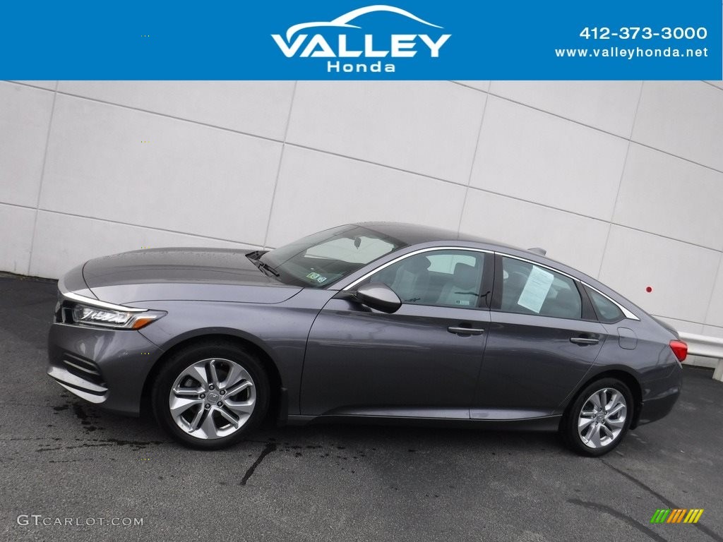 2020 Accord LX Sedan - Modern Steel Metallic / Gray photo #2