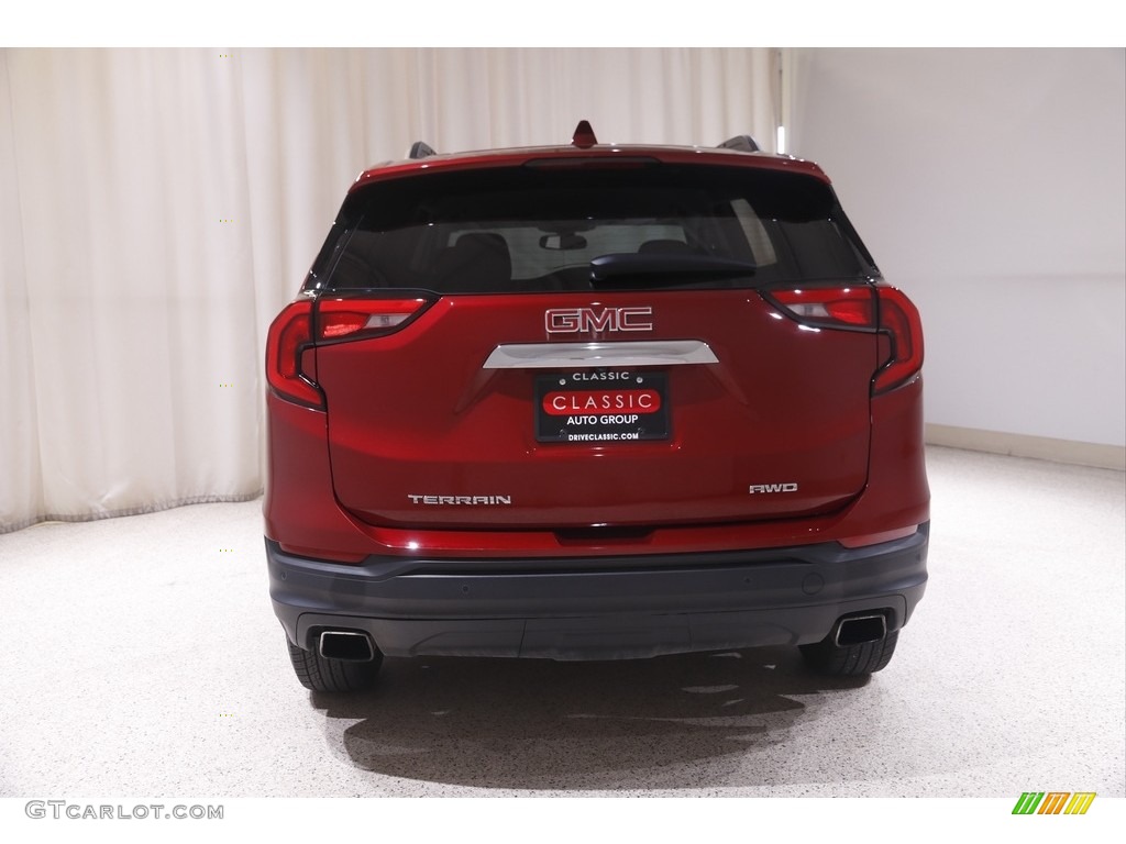 2018 Terrain SLE AWD - Red Quartz Tintcoat / ­Jet Black photo #18