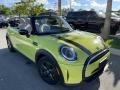 Zesty Yellow 2022 Mini Convertible Cooper Exterior