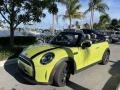 Zesty Yellow 2022 Mini Convertible Cooper Exterior