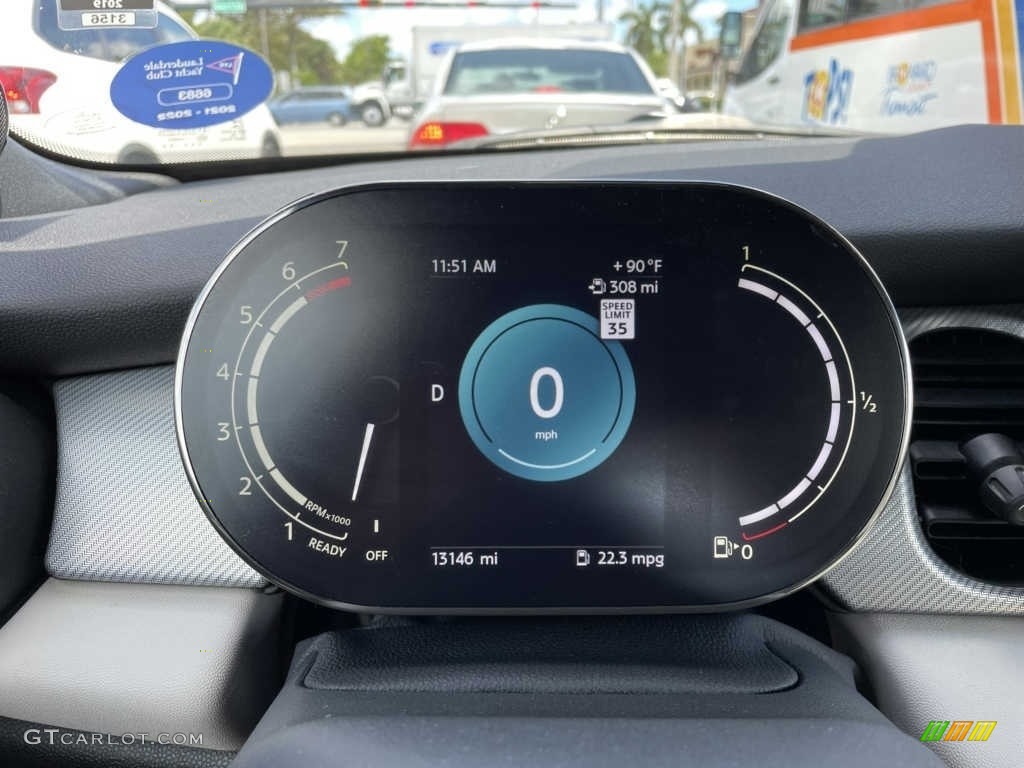 2022 Mini Convertible Cooper Gauges Photos