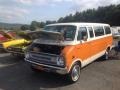 Orange 1977 Dodge B Series Van B200 Sportsman Exterior