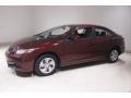 Crimson Red Pearl - Civic LX Sedan Photo No. 3