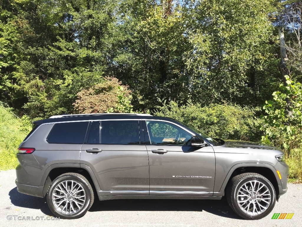Baltic Gray Metallic 2023 Jeep Grand Cherokee L Summit Reserve 4WD Exterior Photo #144975556