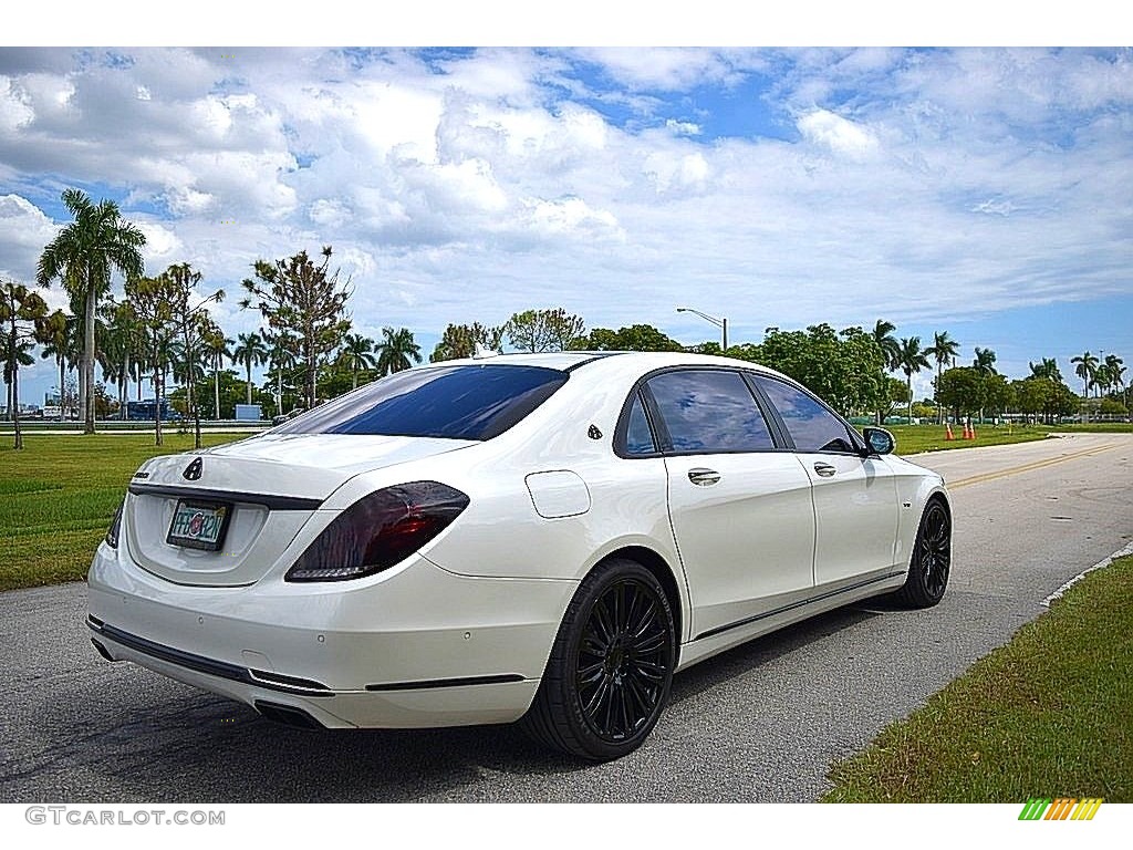 2016 S Mercedes-Maybach S600 Sedan - designo Diamond White Metallic / Porcelain/Black photo #11