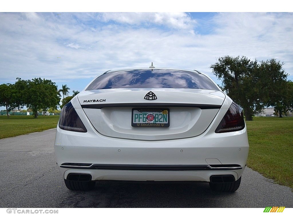 2016 S Mercedes-Maybach S600 Sedan - designo Diamond White Metallic / Porcelain/Black photo #12