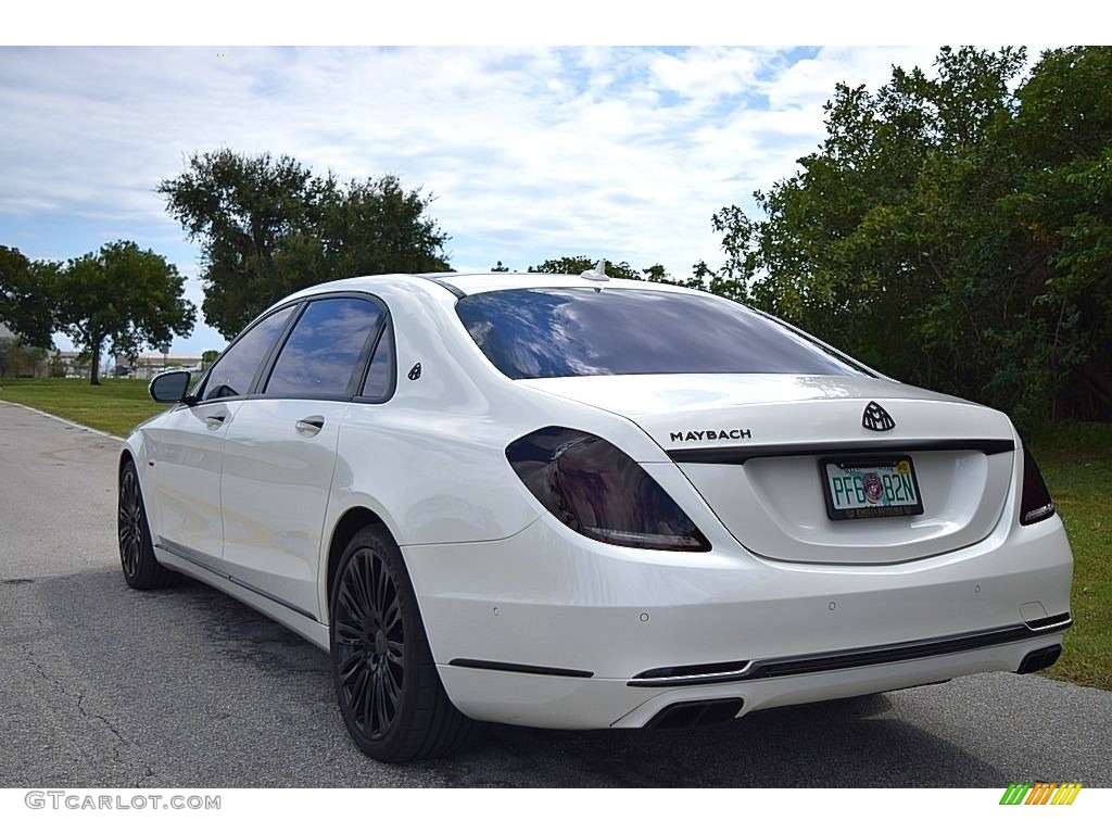 2016 S Mercedes-Maybach S600 Sedan - designo Diamond White Metallic / Porcelain/Black photo #13