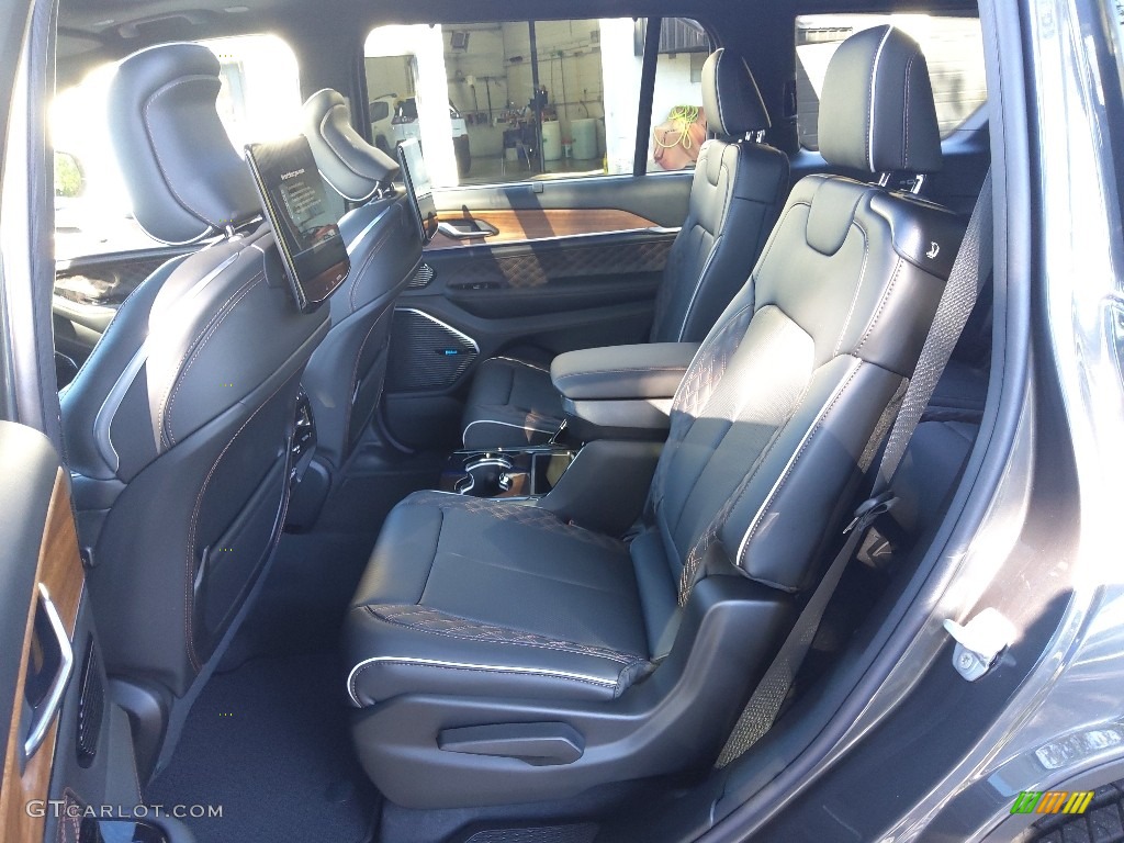 Global Black Interior 2023 Jeep Grand Cherokee L Summit Reserve 4WD Photo #144975799